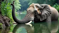 Exclusive | ప్రమాదానికి గురై.. ఓ అడవి ఏనుగు అరణ్య రోదన