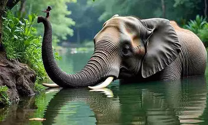 Exclusive | ప్రమాదానికి గురై.. ఓ అడవి ఏనుగు అరణ్య రోదన