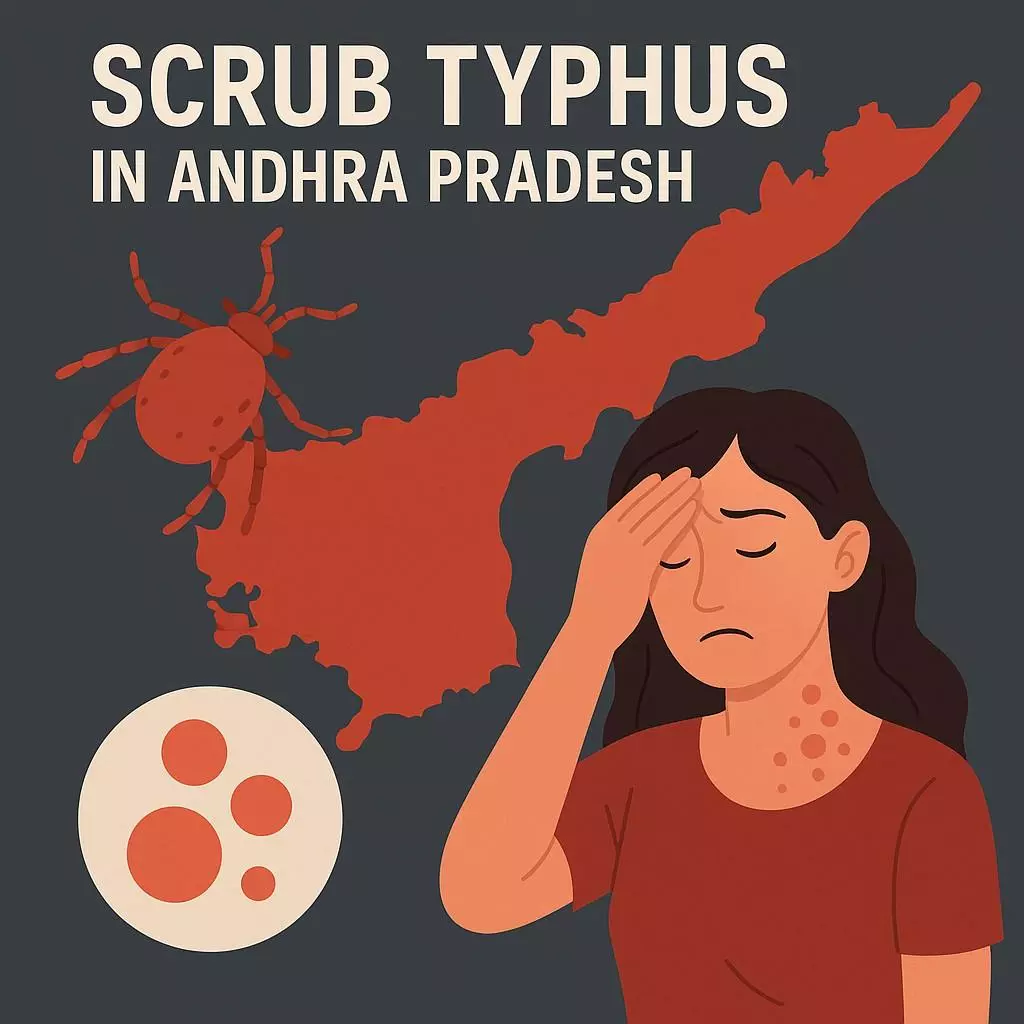 ఏపీని హడలెత్తిస్తున్న స్క్రబ్ టైఫస్ ఏపీని హడలెత్తిస్తున్న స్క్రబ్ టైఫస్