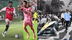 కేటీఆర్ కార్ రేసు వర్సెస్ రేవంత్, మెస్సీ: హైదరాబాద్ ఇమేజిపై చర్చ