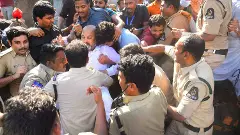 ముఖ్యమంత్రి వ్యాఖ్యలపై బిజెపి నిరసన