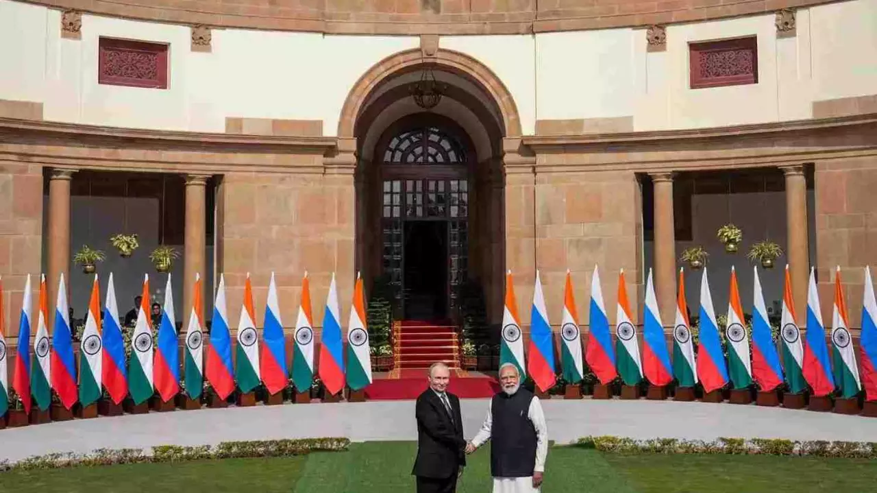 నేడు భారత్-రష్యాల మధ్య పలు కీలక ఒప్పందాలు..