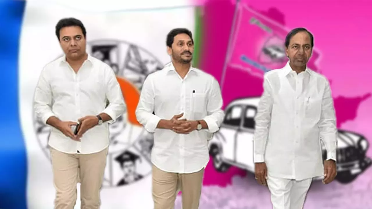 కేసీఆర్-కేటీఆర్, జగన్ వైఖరి ఒకేలాగుందా ?