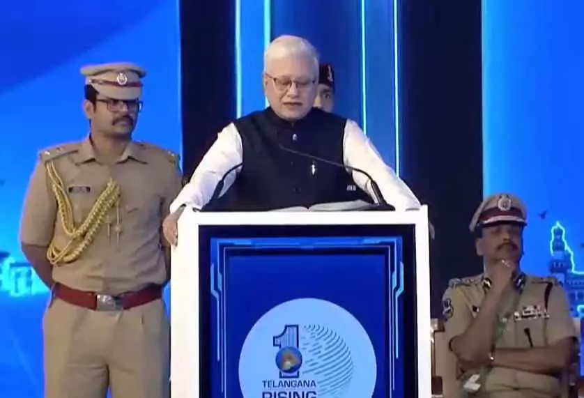 తెలంగాణ రైజింగ్ గ్లోబల్ సమ్మిట్ 2025 షురూ