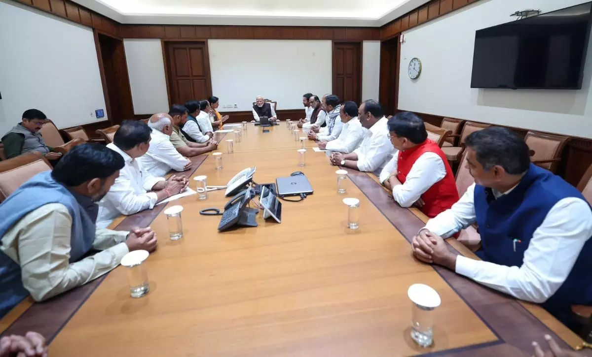 తెలంగాణ ఎంపీలకు మోదీ ఫుల్లు క్లాస్ ? తెలంగాణ ఎంపీలకు మోదీ ఫుల్లు క్లాస్ ?