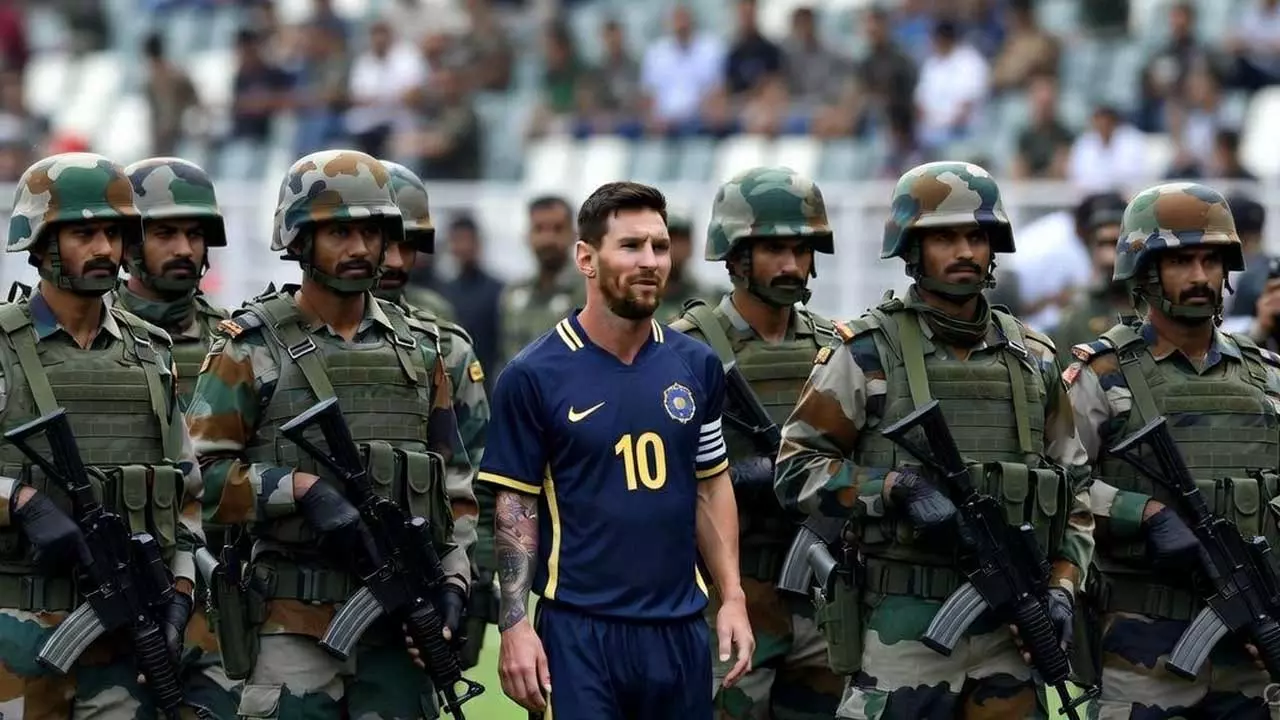 మెస్సీకి ఎంత భద్రత కల్పించారో తెలుసా ? మెస్సీకి ఎంత భద్రత కల్పించారో తెలుసా ?