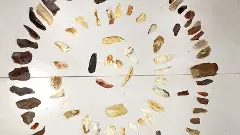 తెలంగాణ భూపతిపూర్ వద్ద కనిపించిన పాతరాతియుగం పనిముట్లు