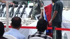 మావోయిస్టుల ఆయుధాలు చూసి షాక్ తిన్న పోలీసులు