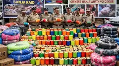 భారీగా చైనా మాంజా పట్టివేత భారీగా చైనా మాంజా పట్టివేత