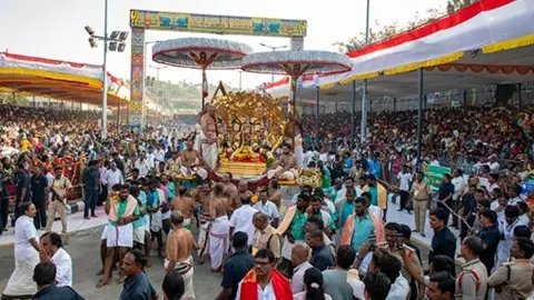 జనవరి 24 నుంచి 26 దాక తిరుమల విఐపి దర్శనాలు బంద్ జనవరి 24 నుంచి 26 దాక తిరుమల విఐపి దర్శనాలు బంద్