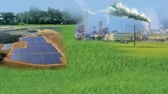 సేద్యం పతనం,  భూములు మాయం...