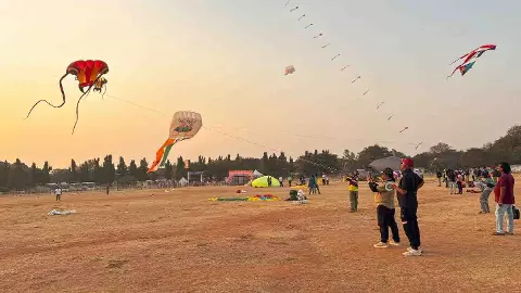 సికింద్రాబాద్‌లో కనుల పండుగగా కైట్ ఫెస్టివల్