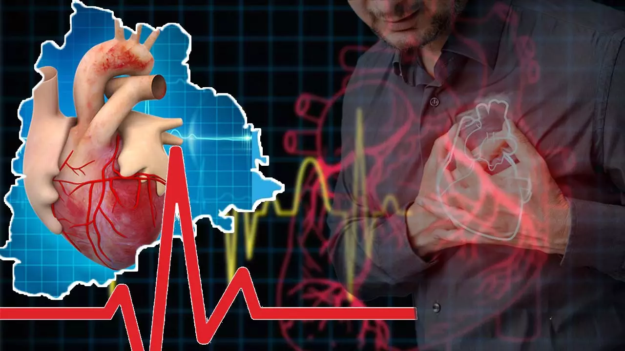 తెలంగాణకు పెరుగుతున్న గుండెపోటు