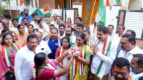 Congress Mayor Candidate Burri Chaitanya