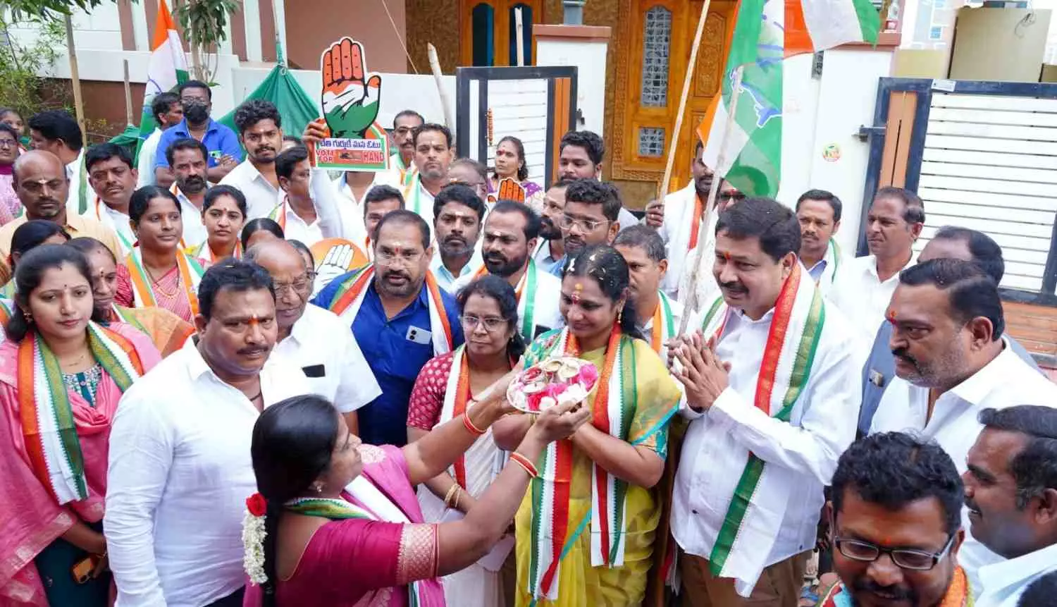 Congress Mayor Candidate Burri Chaitanya