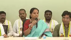 Telangana Jagruthi president Kavitha
