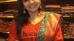 చేనేత చీరకు ఆన్లైన్ పట్టాభిషేకం చేసిన సంగీతా రాజేష్