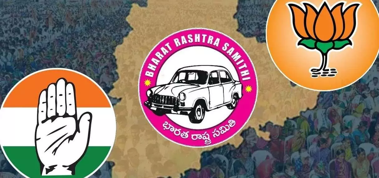 మున్సిపల్ పోరులో హస్తం హవా:  39.8శాతం ఓట్లతో కాంగ్రెస్ ఘన విజయం