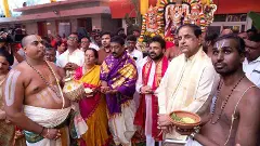 చిన్నశేష వాహనంపై స్వామివారి దర్శనం