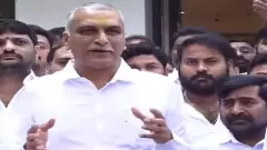 మంత్రి వివేక్ సమక్షంలోనే అసభ్య ప్రవర్త: హరీష్