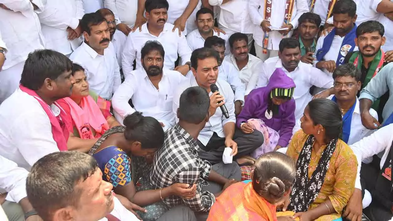 పాప హత్య వెనక ఏ పార్టీవారున్నా కఠినంగా శిక్షించాలి: కేటీఆర్ పాప హత్య వెనక ఏ పార్టీవారున్నా కఠినంగా శిక్షించాలి: కేటీఆర్