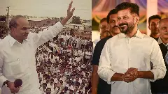 YSR and Revanth Reddy