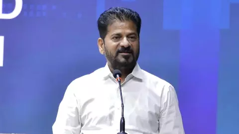 Revanth Reddy at Stand With Her Event