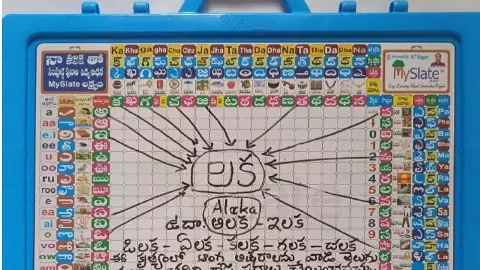 ‘My Slate’ కనిపెట్టి అక్షరాల భయం పోగొట్టిన టీచర్