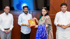 రేవంత్ భరోసాతో మేనకాగాంధీ హ్యాపీ