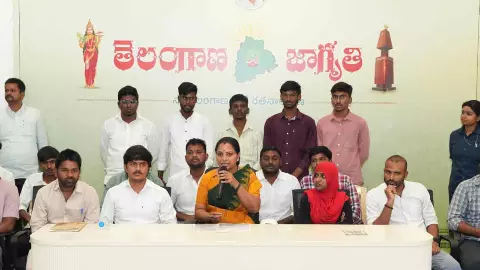 జీవో 4 రద్దు చేయాలంటూ కవిత డిమాండ్