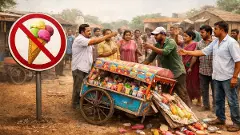 లోకల్ ఐస్‌క్రీమ్స్‌ బ్యాన్ చేస్తున్న గ్రామాలు