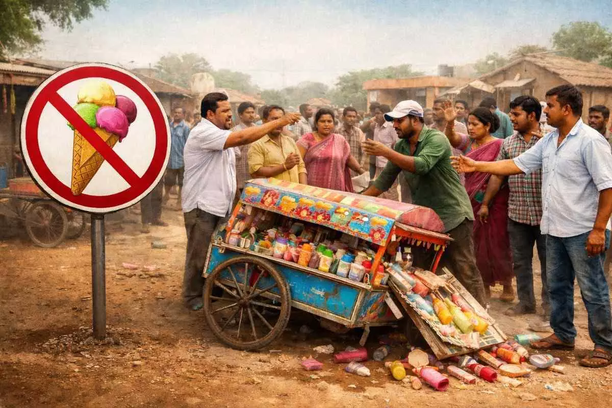 లోకల్ ఐస్క్రీమ్స్ బ్యాన్ చేస్తున్న గ్రామాలు లోకల్ ఐస్క్రీమ్స్ బ్యాన్ చేస్తున్న గ్రామాలు